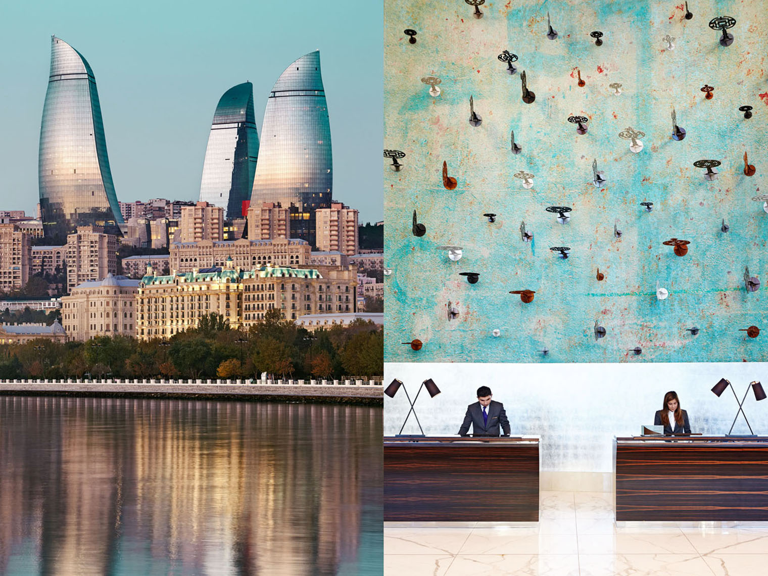 Fairmont Flame Towers, Baku, Azerbaijan